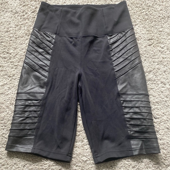 Athleta Pants - ATHLETA Delancey Gleam Moto Shorts